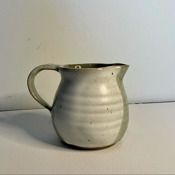 Studio Pottery Handmade Small Pitcher - Artist Signed - Creamer / Plant Water - Picture 4 of 6